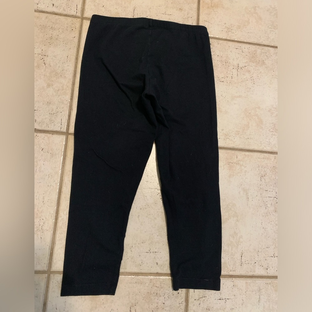 💜 Old Navy Black Stretch Leggings - Size Medium - Picture 4 of 5